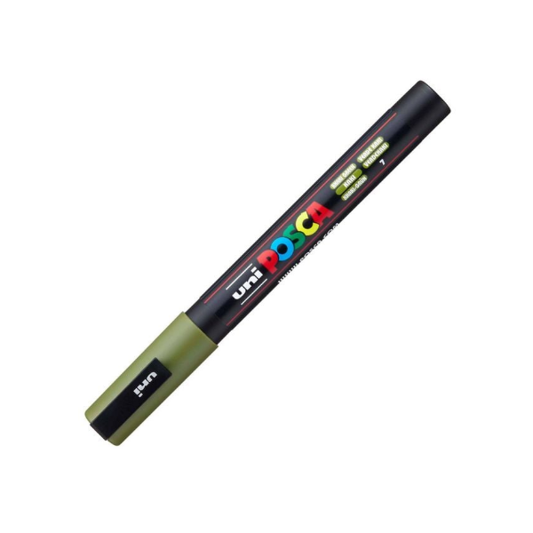 uni-ball Marker uni POSCA PC-3M khaki grün