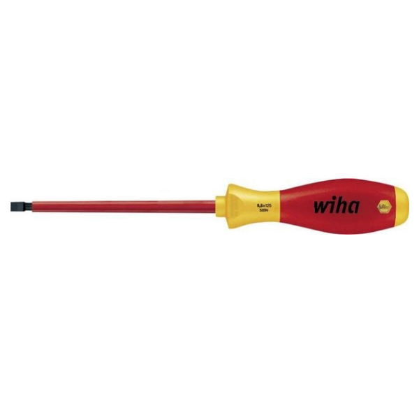 Wiha VDE Schlitz-Schraubendreher 00828 Klingenbreite: 6mm Klingenlänge: 150mm