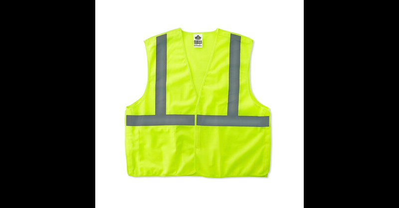 Ergodyne GloWear 8215BA Class 2 Economy Breakaway Vest, 4XL/5XL