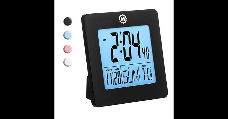 Marathon Digital Alarm Clock, 3.6